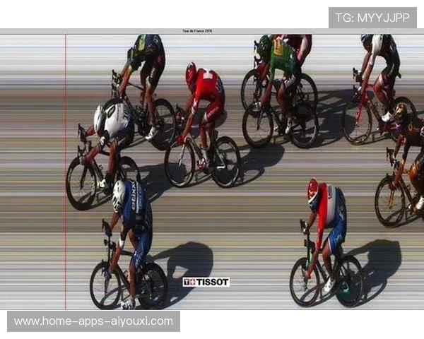 公路赛冲刺手破风后突然加速取胜