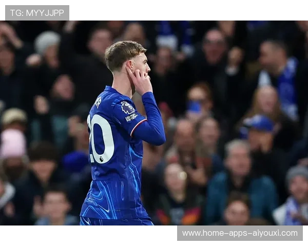 切尔西帕尔默禁区内轻巧卸球后快速劲射破门，成就惊艳时刻